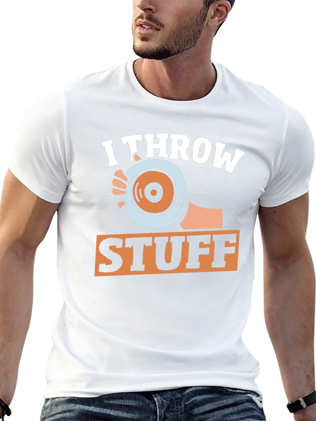I Throw Stuff Graphic T-Shirt