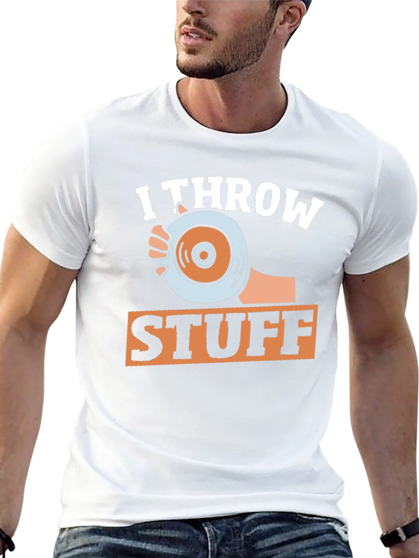 I Throw Stuff Graphic T-Shirt