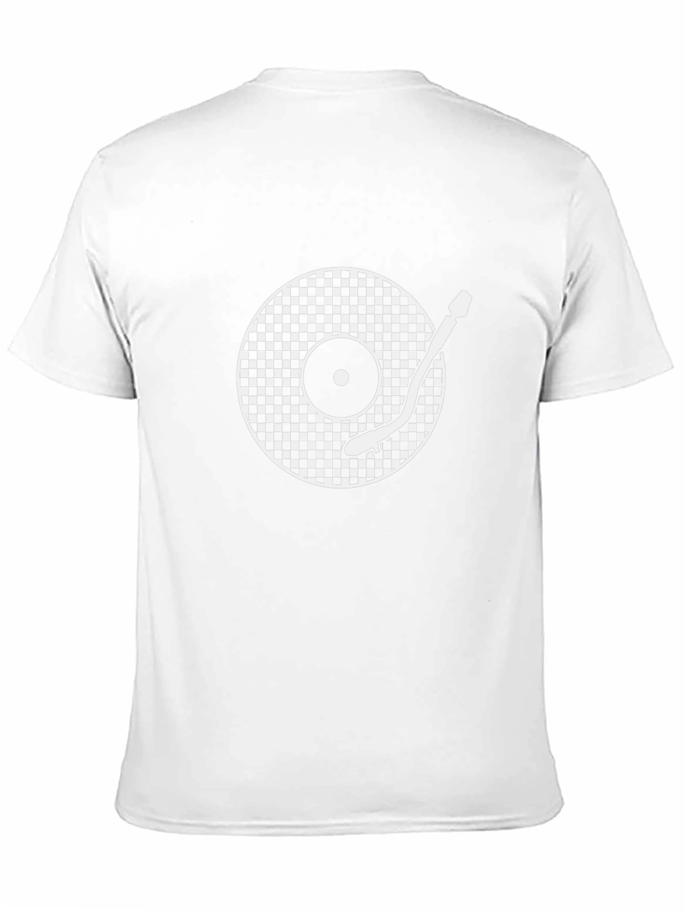 Checkerboard Turntable Graphic Tee