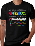 Autism Awareness Month T-Shirt - Every Month