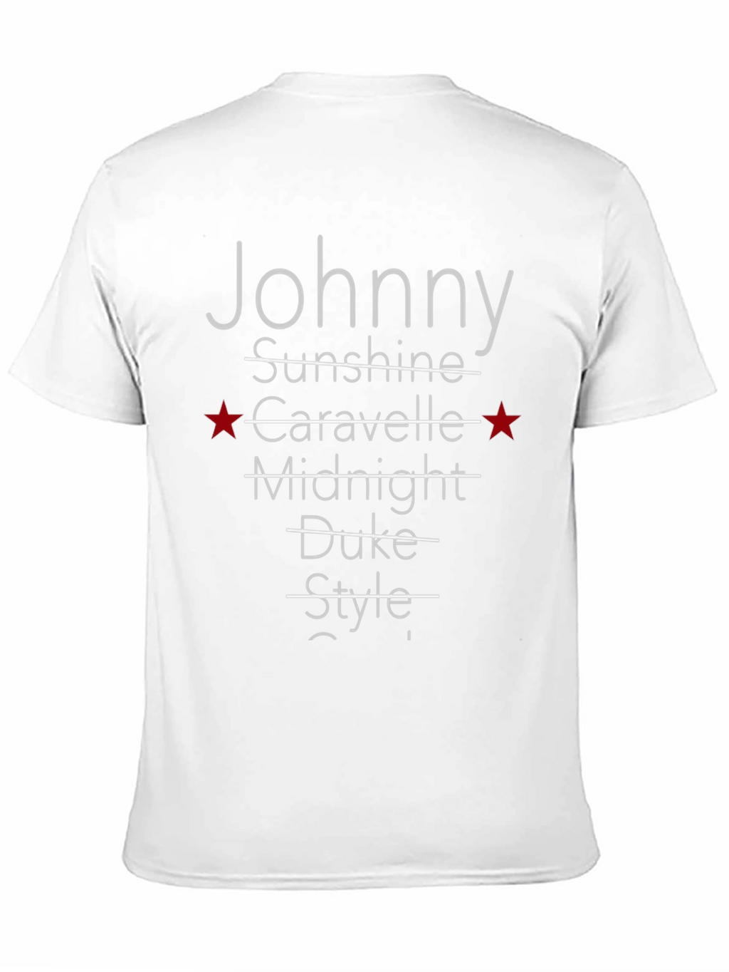 Johnny Carvelle T-Shirt - Mens Graphic Tee