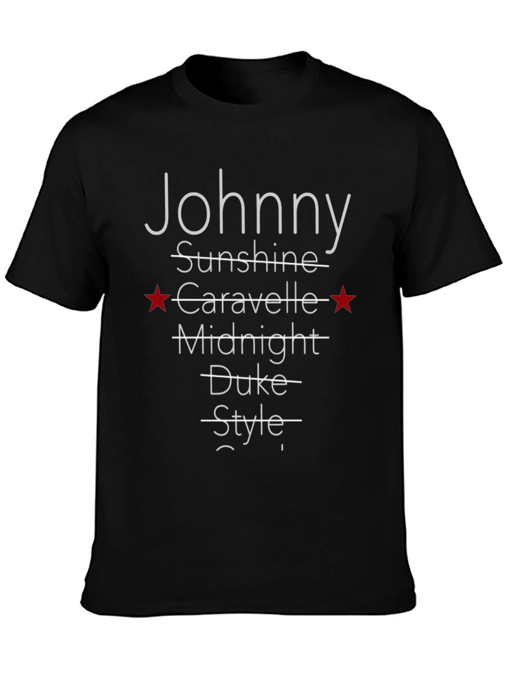 Johnny Carvelle T-Shirt - Mens Graphic Tee