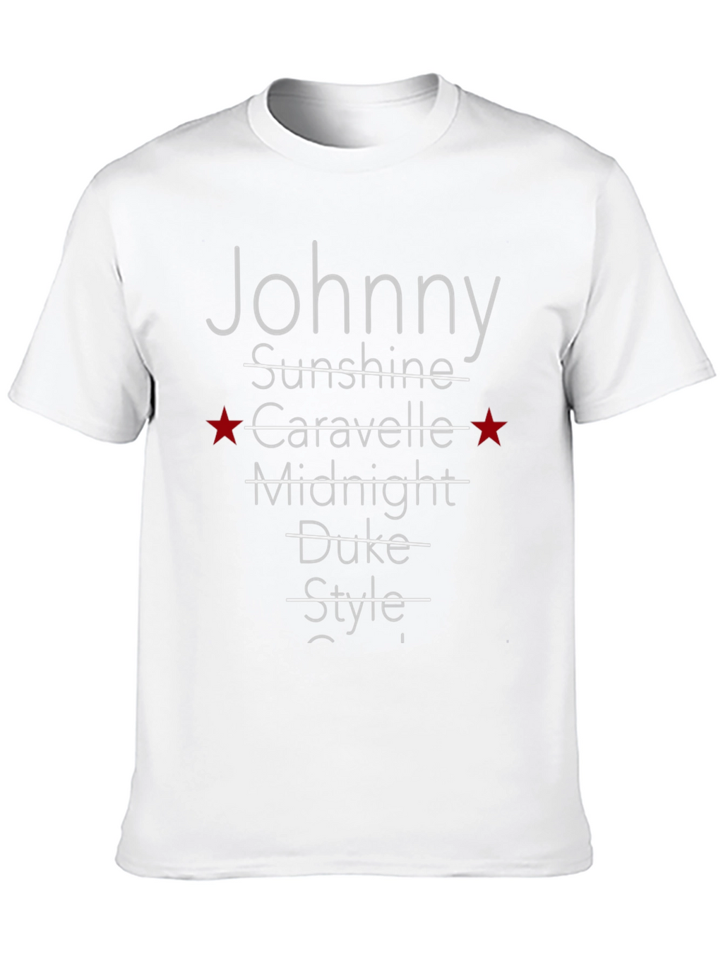 Johnny Carvelle T-Shirt - Mens Graphic Tee