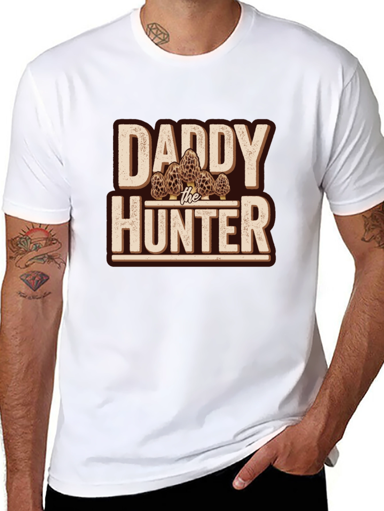 Daddy The Hunter Morels T-Shirt
