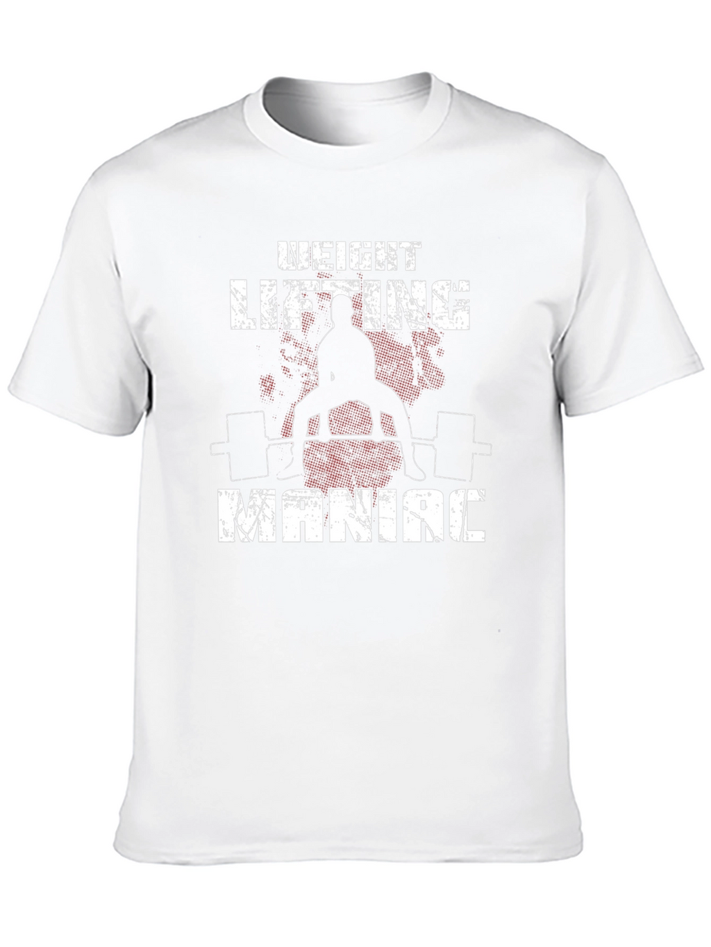 Weight Lifting Maniac Black T-Shirt