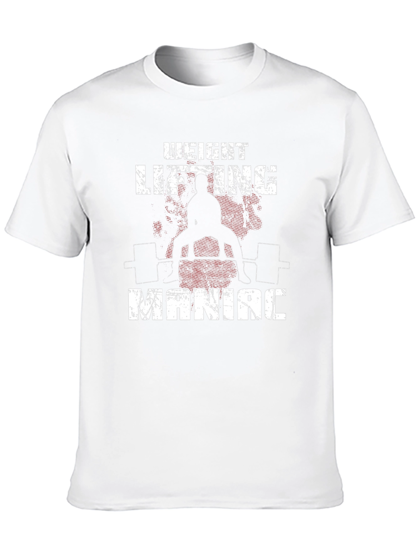 Weight Lifting Maniac Black T-Shirt