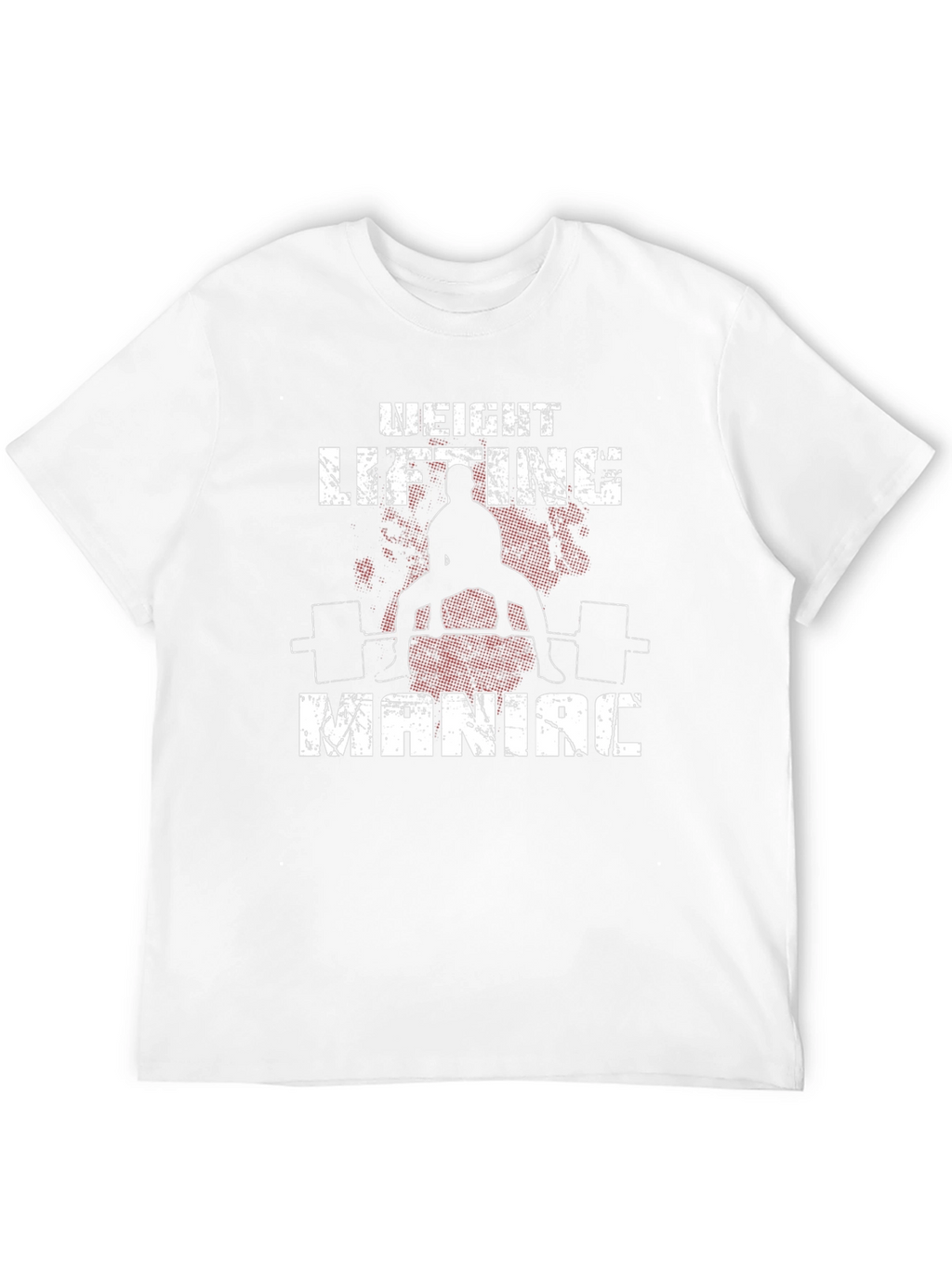 Weight Lifting Maniac Black T-Shirt