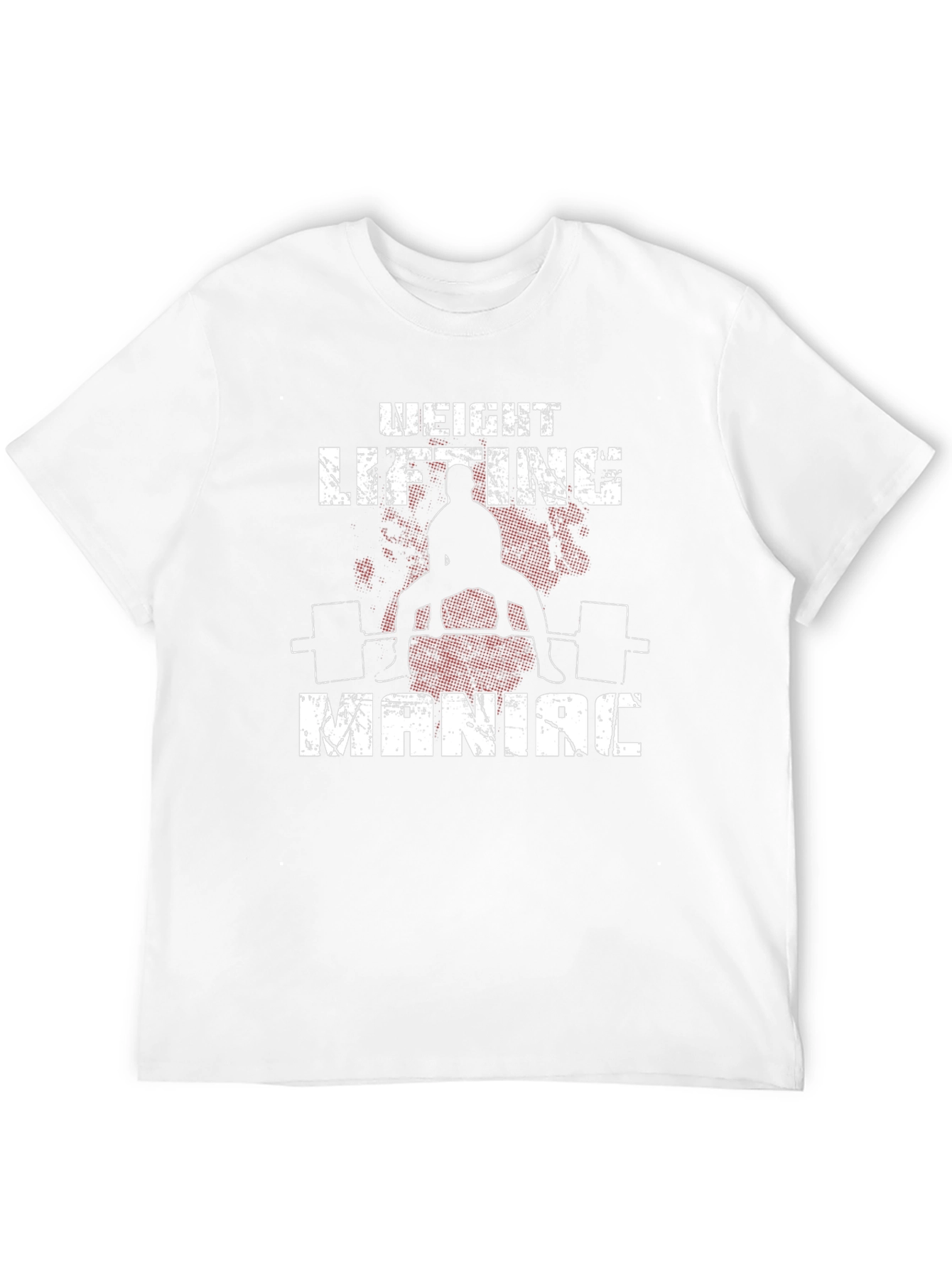 Weight Lifting Maniac Black T-Shirt