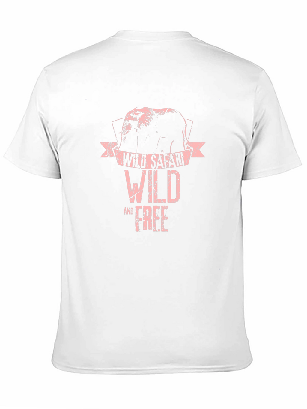 Wild Safari Elephant Graphic T-Shirt