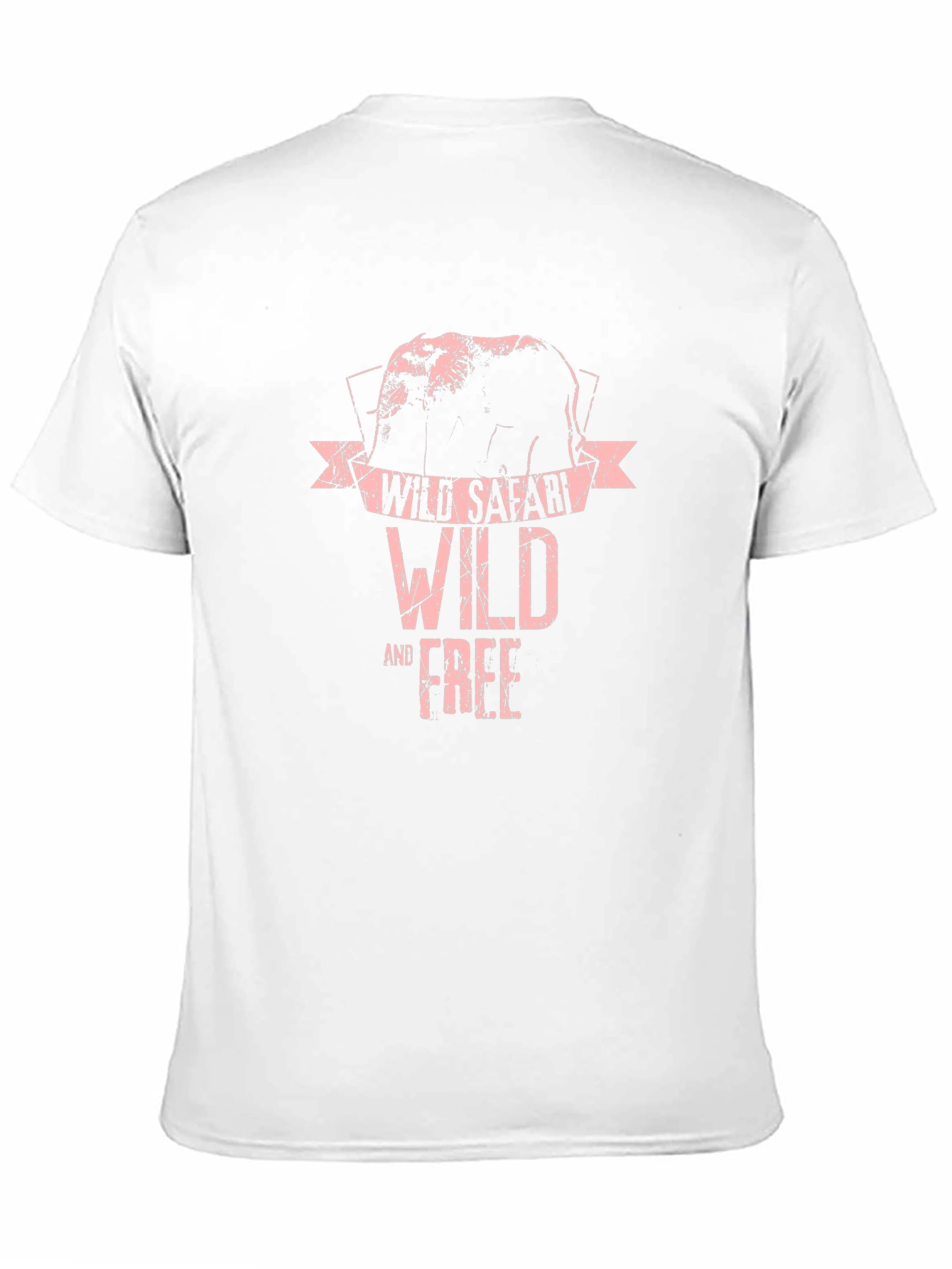 Wild Safari Elephant Graphic T-Shirt