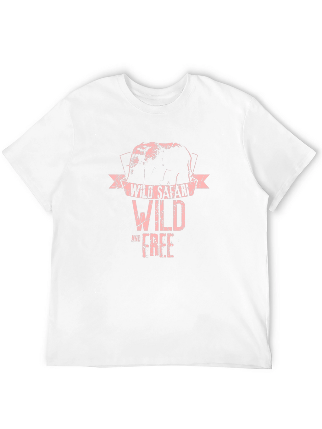 Wild Safari Elephant Graphic T-Shirt