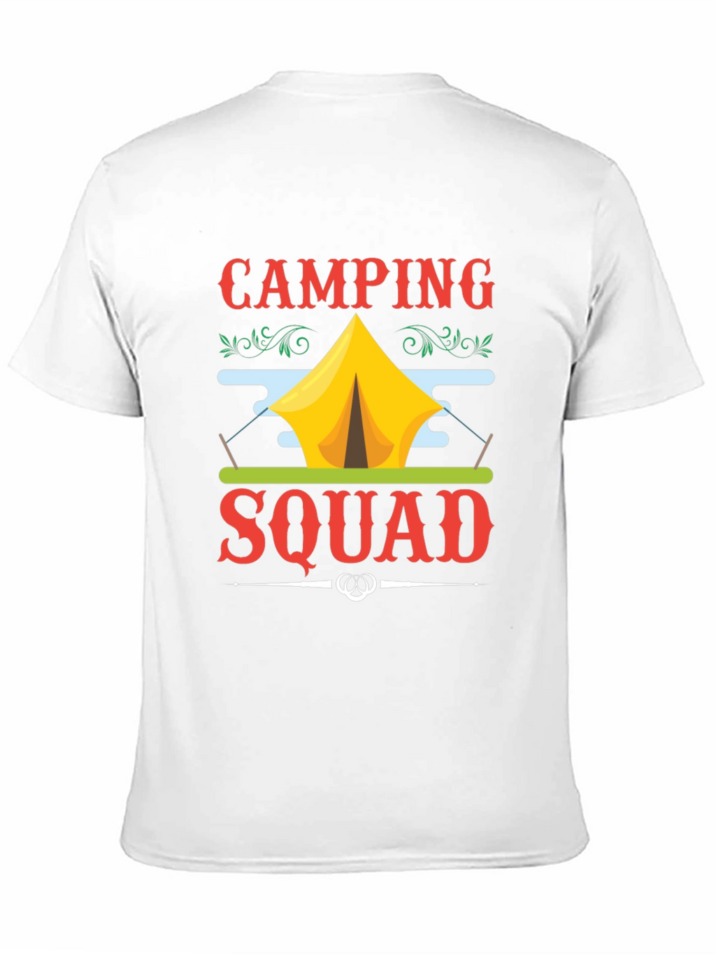 Camping Squad Graphic T-Shirt