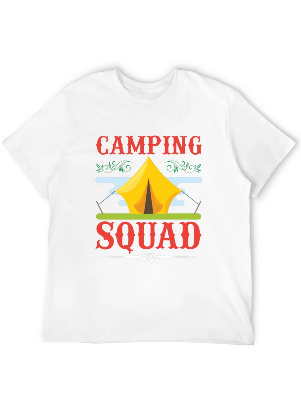 Camping Squad Graphic T-Shirt