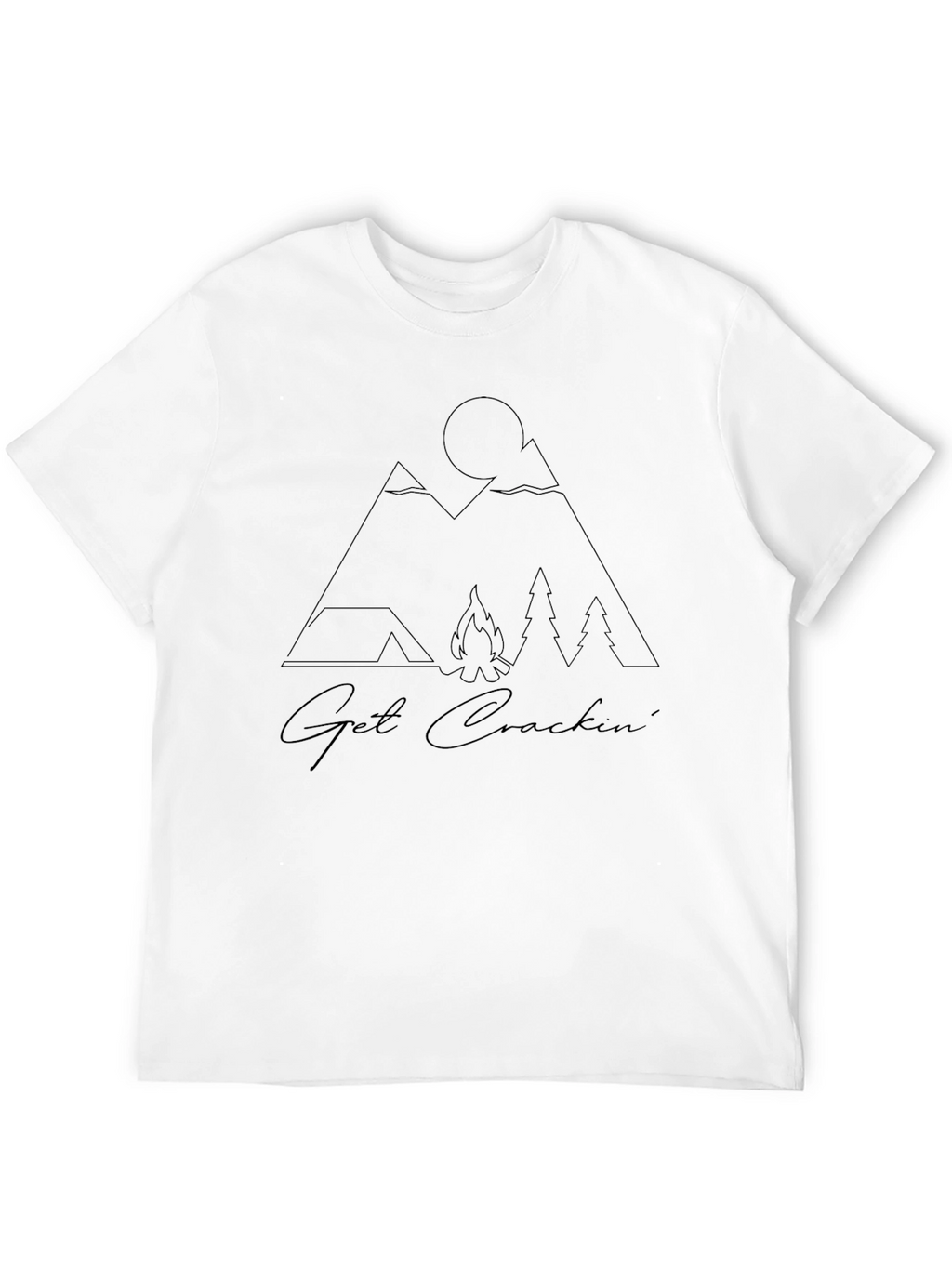 Get Crackin Camping Graphic Tee