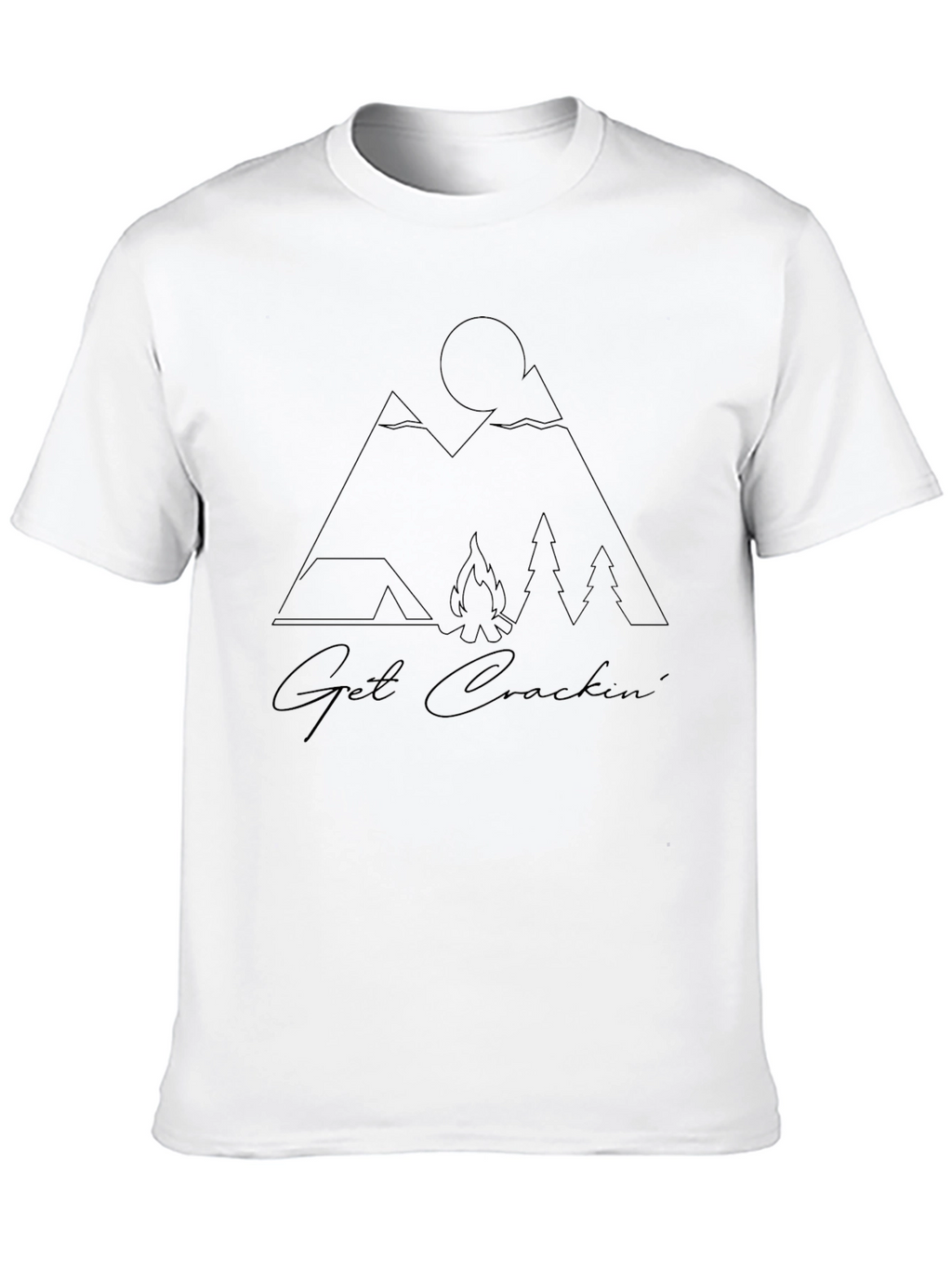Get Crackin Camping Graphic Tee