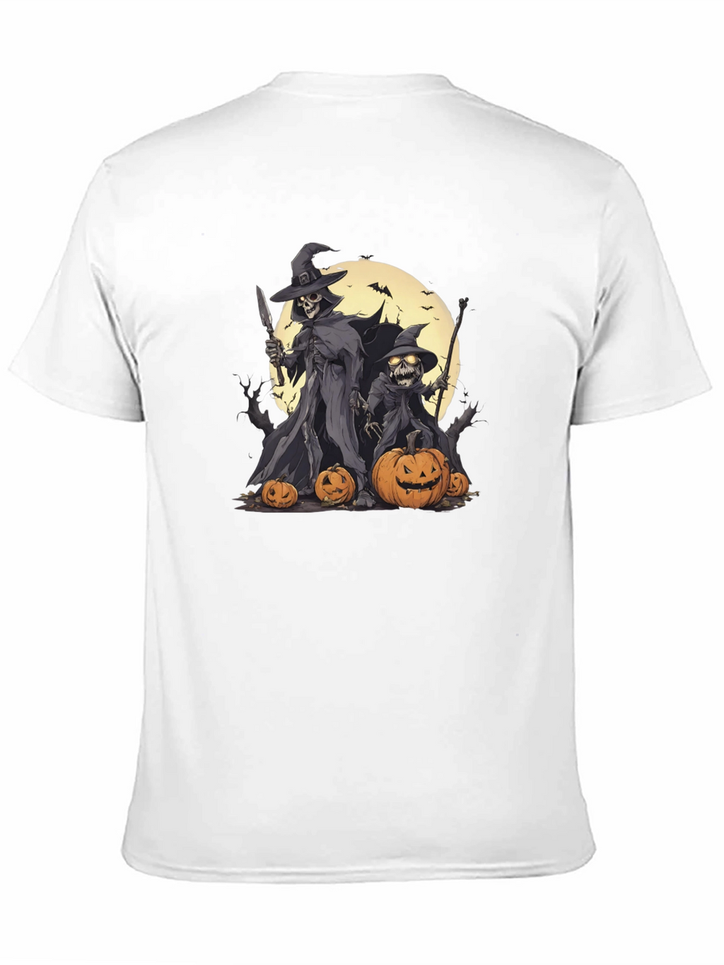 Halloween Skeleton Witch T-Shirt