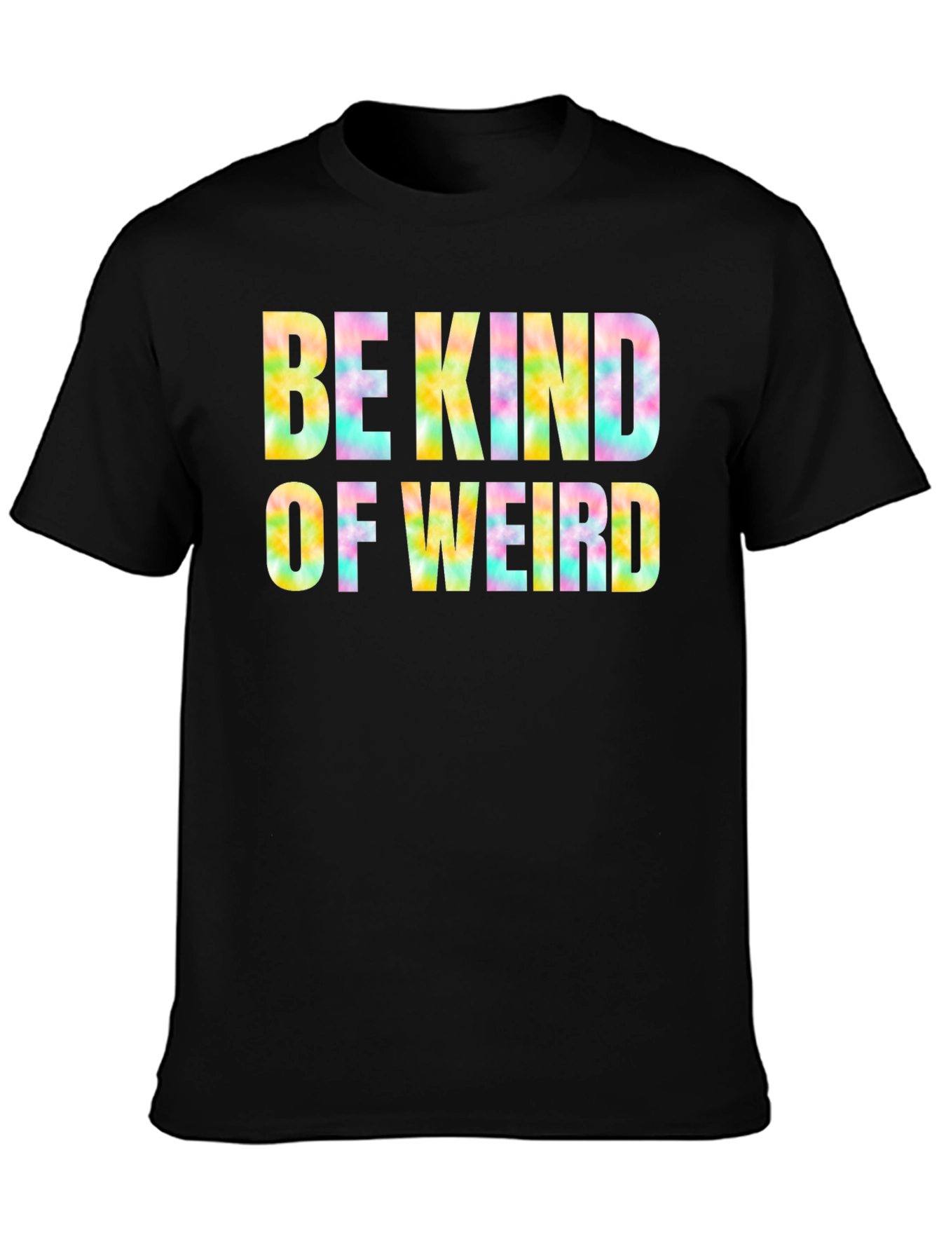 Be Kind Of Weird Graphic T-Shirt - Black