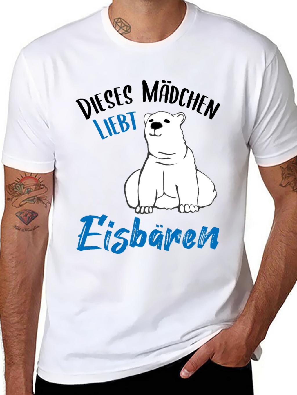 Polar Bear Lover T-Shirt - German Text