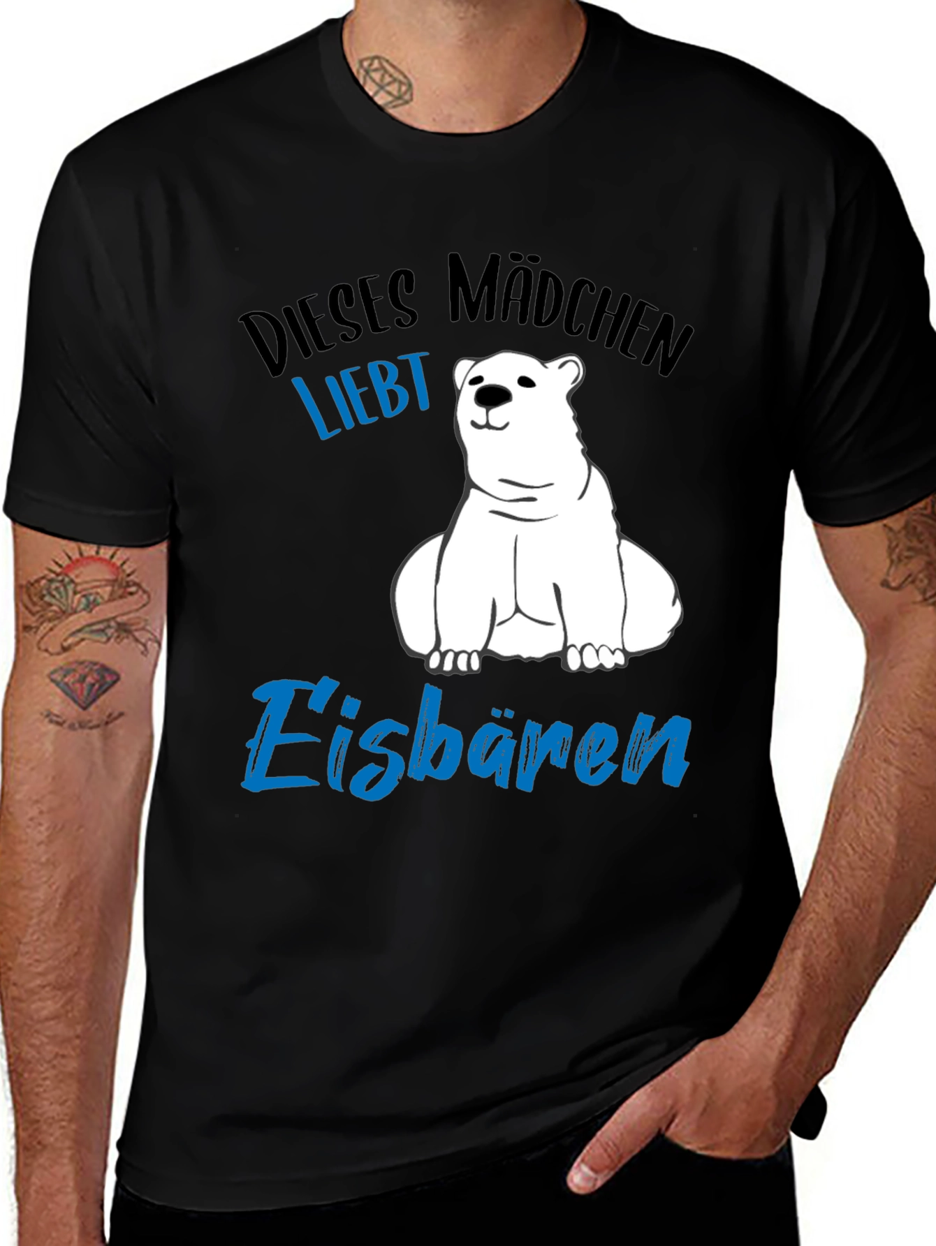 Polar Bear Lover T-Shirt - German Text