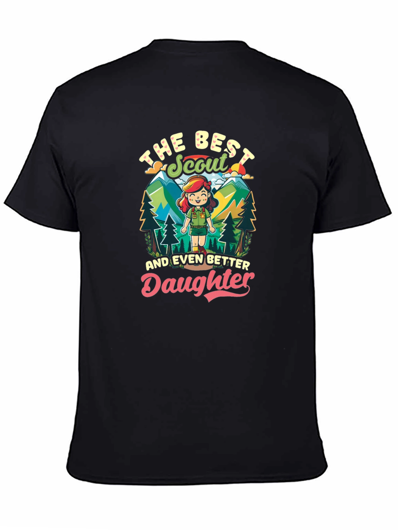 Best Scout Daughter T-Shirt - Gift for Girl Scouts