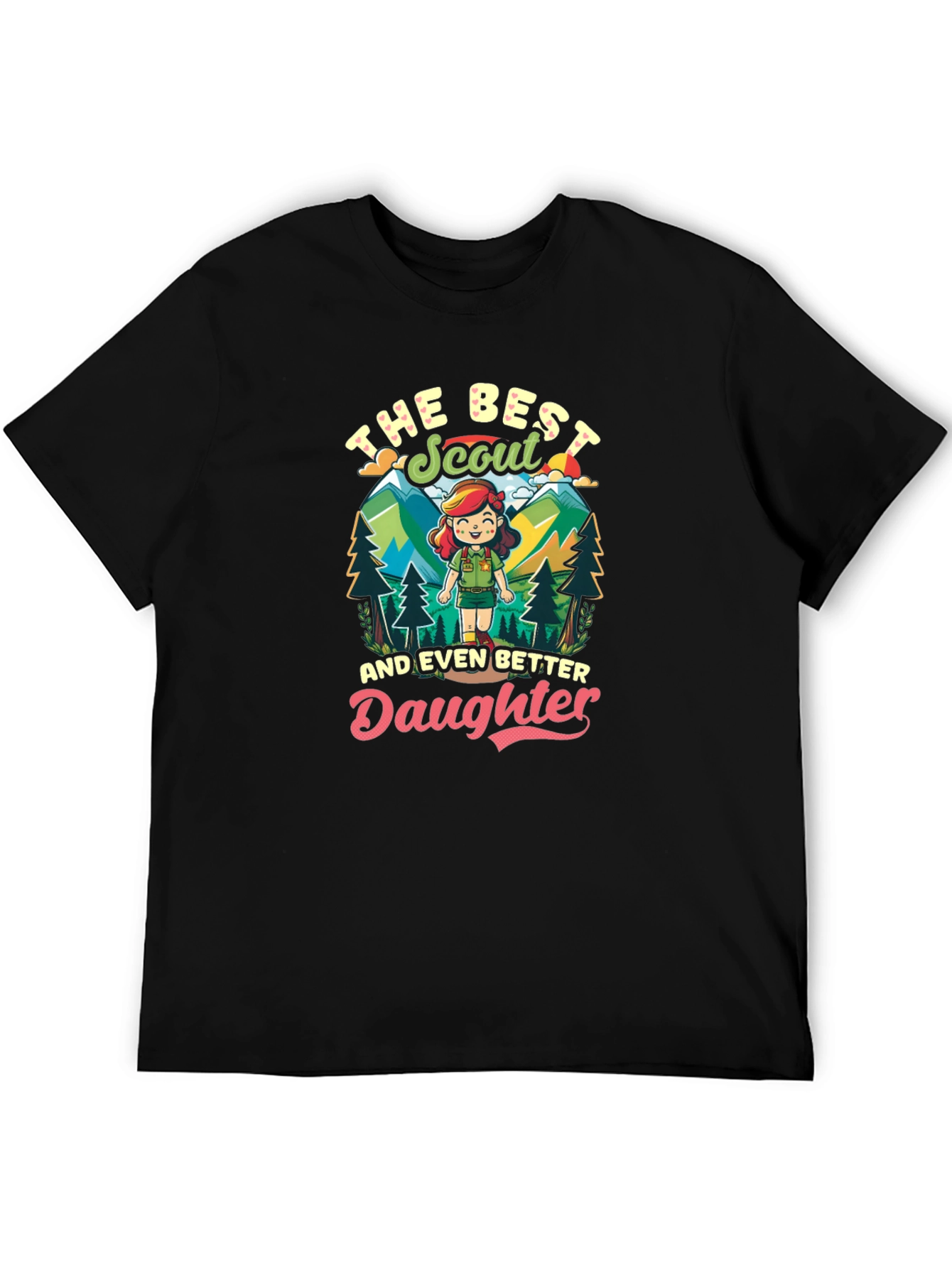 Best Scout Daughter T-Shirt - Gift for Girl Scouts