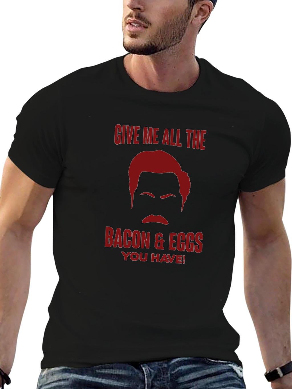 Bacon and Eggs Graphic T-Shirt