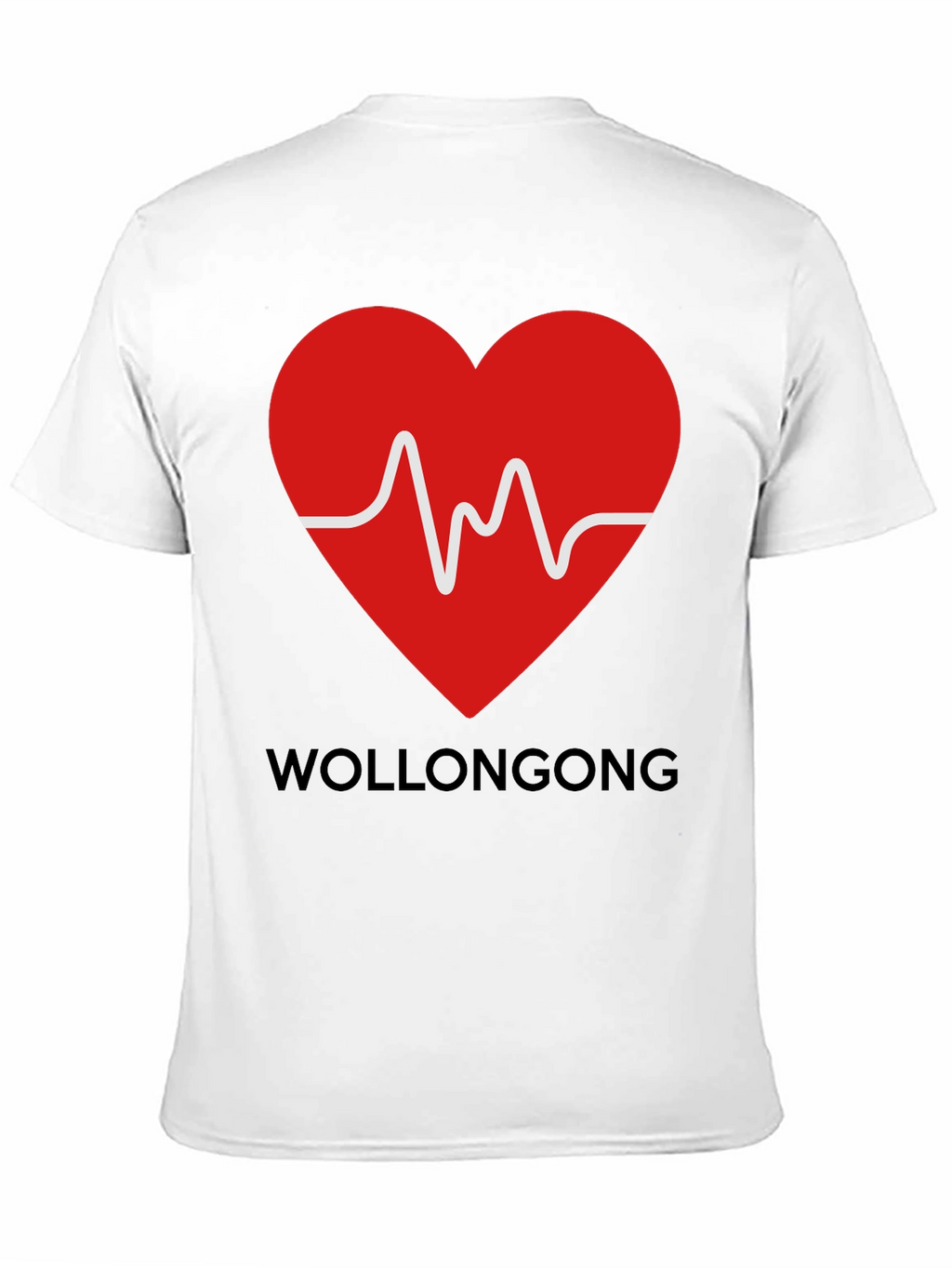 Wollongong Heartbeat T-Shirt - Graphic Tee