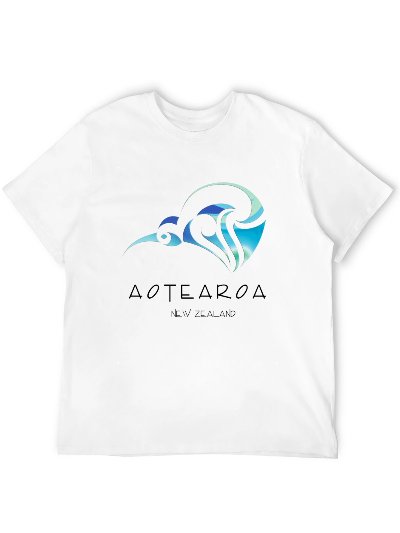 Aotearoa New Zealand Black T-Shirt