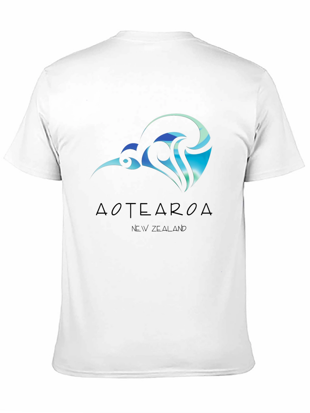 Aotearoa New Zealand Black T-Shirt