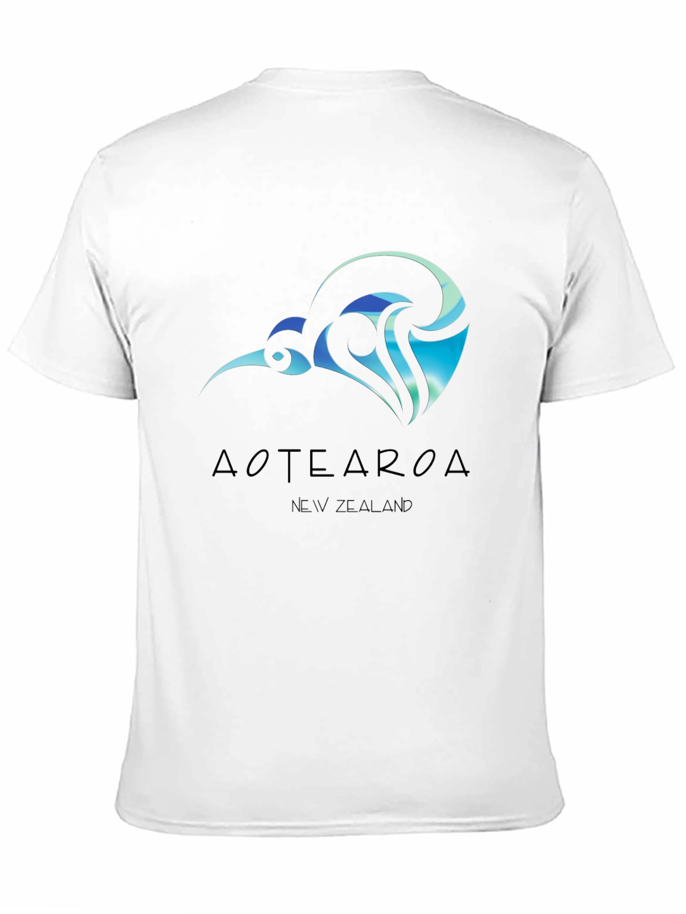 Aotearoa New Zealand Black T-Shirt