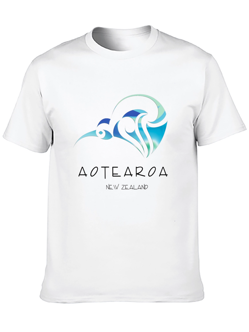 Aotearoa New Zealand Black T-Shirt