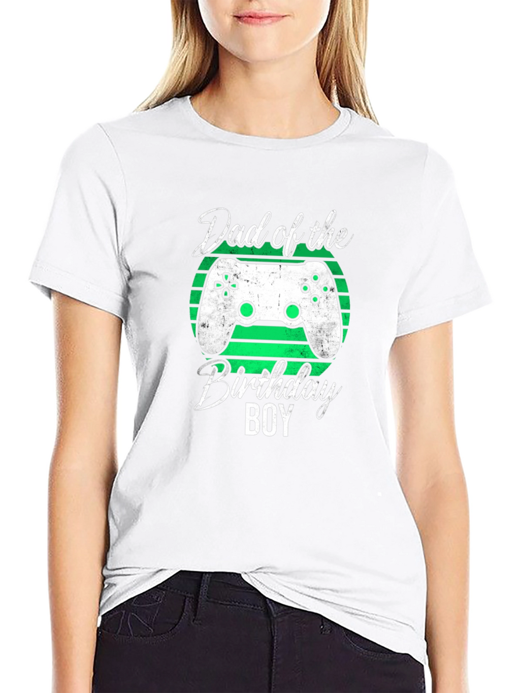 Dad of the Birthday Boy Gamer T-Shirt