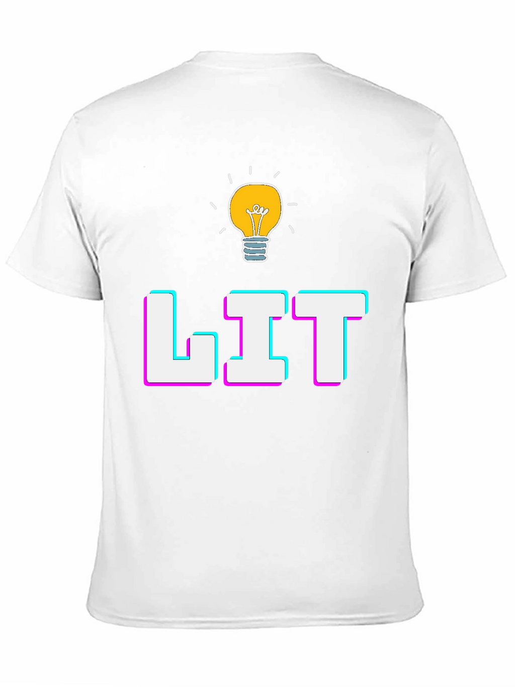 Lit Graphic T-Shirt - Trendy Casual Tee