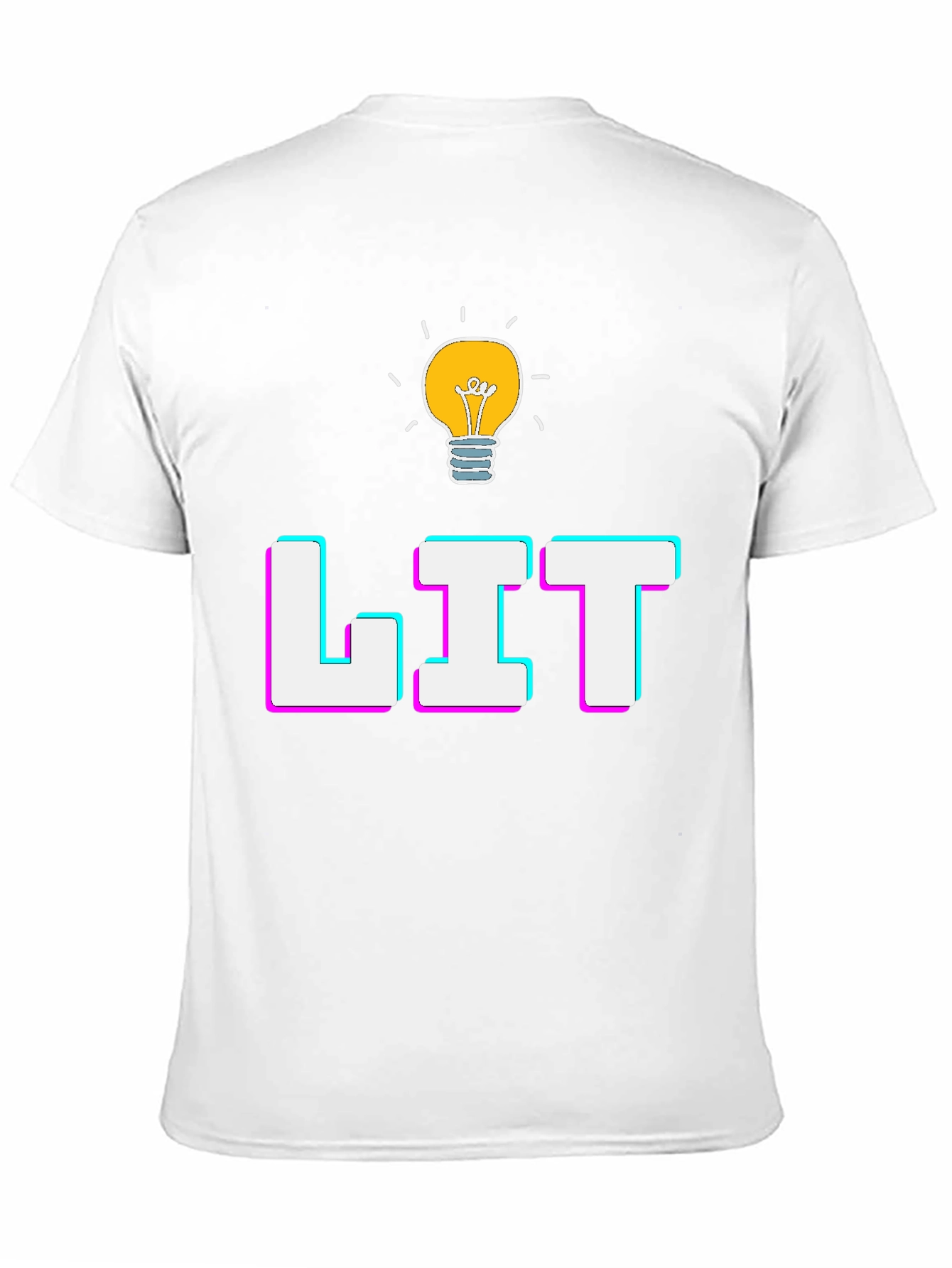 Lit Graphic T-Shirt - Trendy Casual Tee
