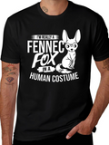Fennec Fox Human Costume T-Shirt