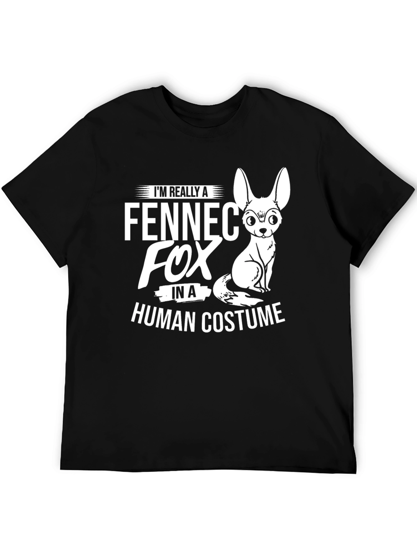 Fennec Fox Human Costume T-Shirt