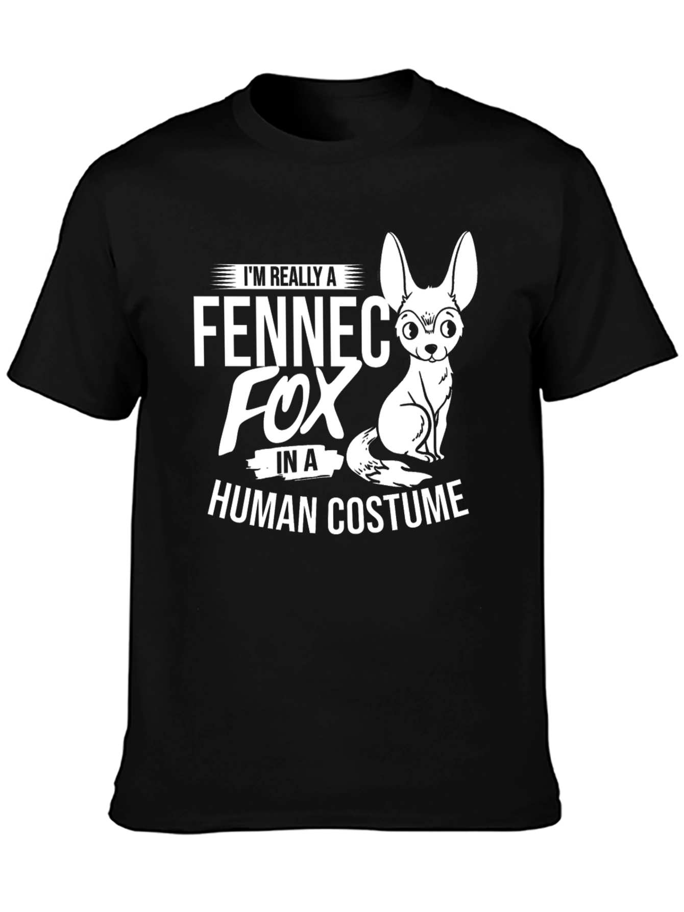 Fennec Fox Human Costume T-Shirt