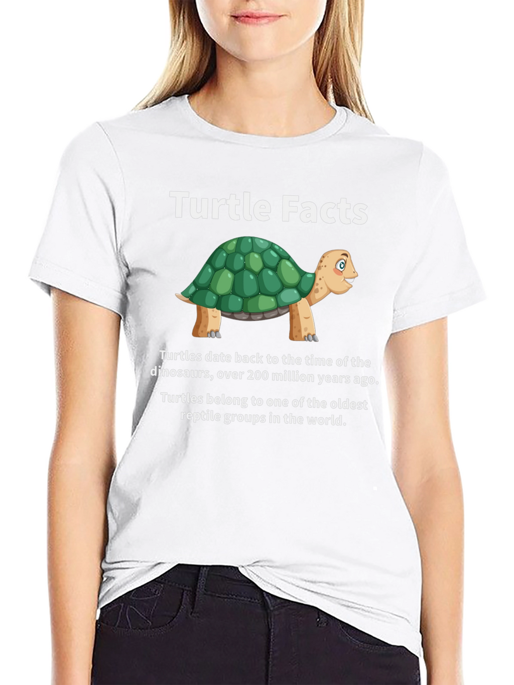 Turtle Facts Graphic Tee - Unique Reptile Lover Shirt