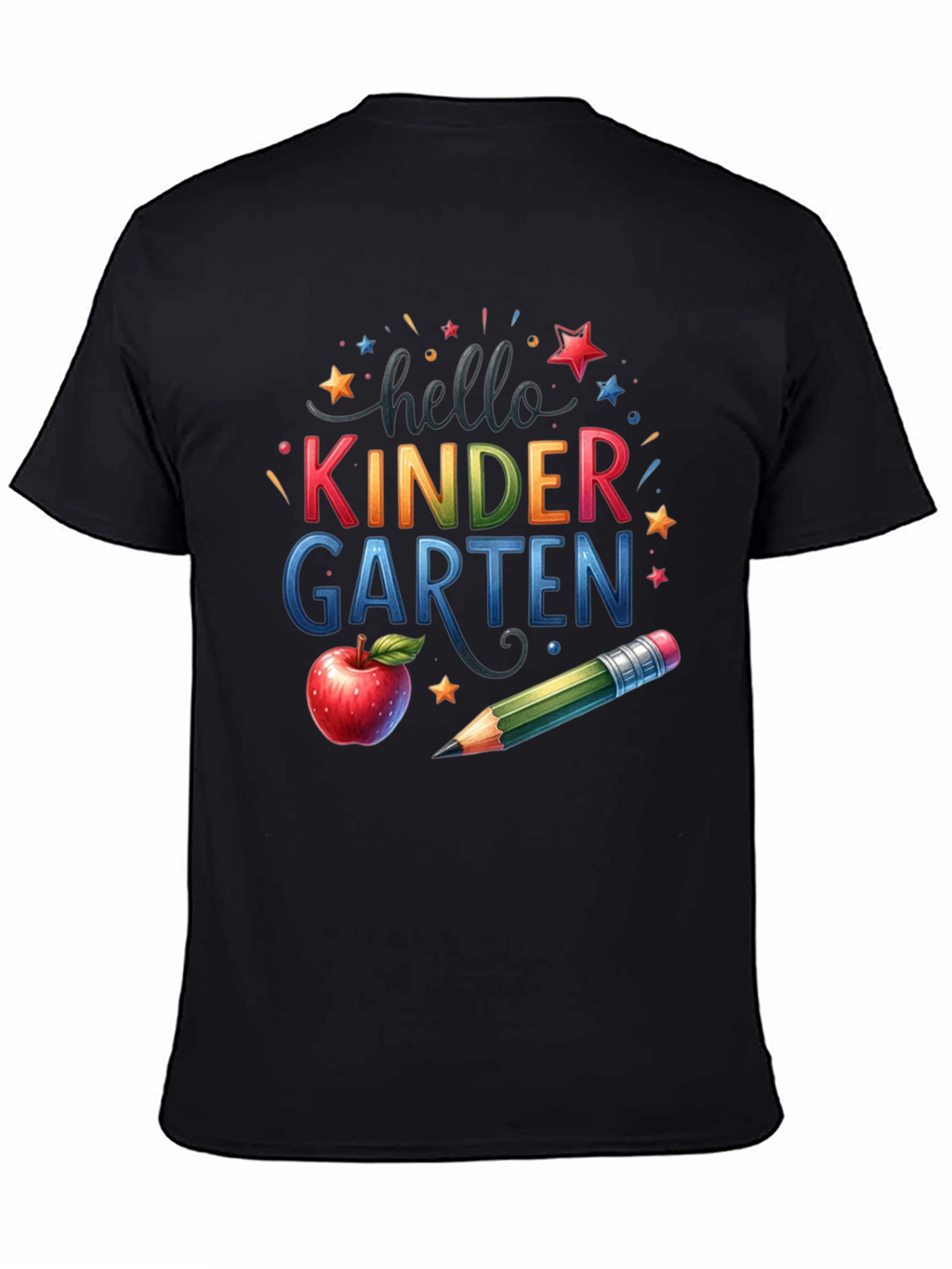 Hello Kindergarten T-Shirt - Back to School Teacher Tee