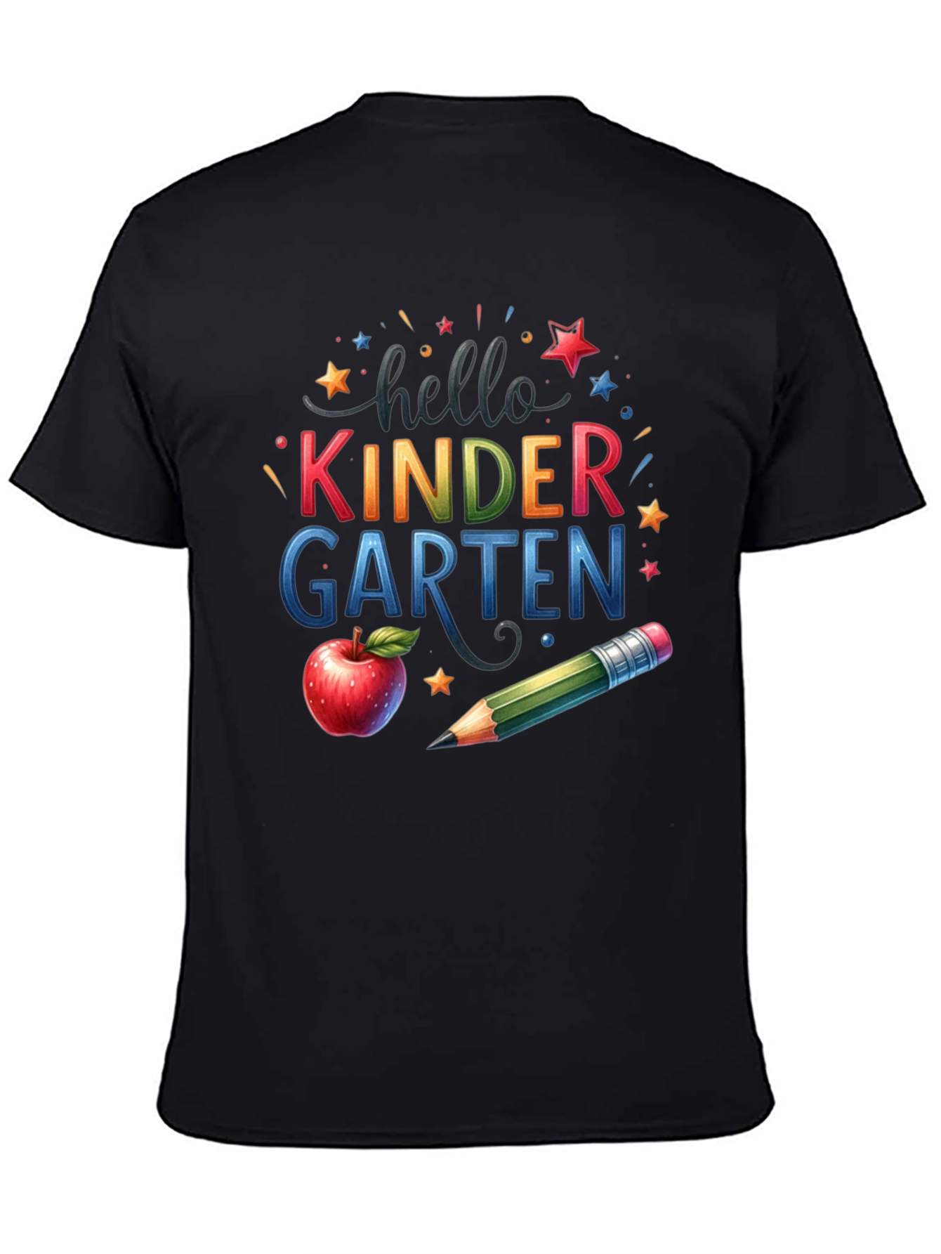 Hello Kindergarten T-Shirt - Back to School Teacher Tee