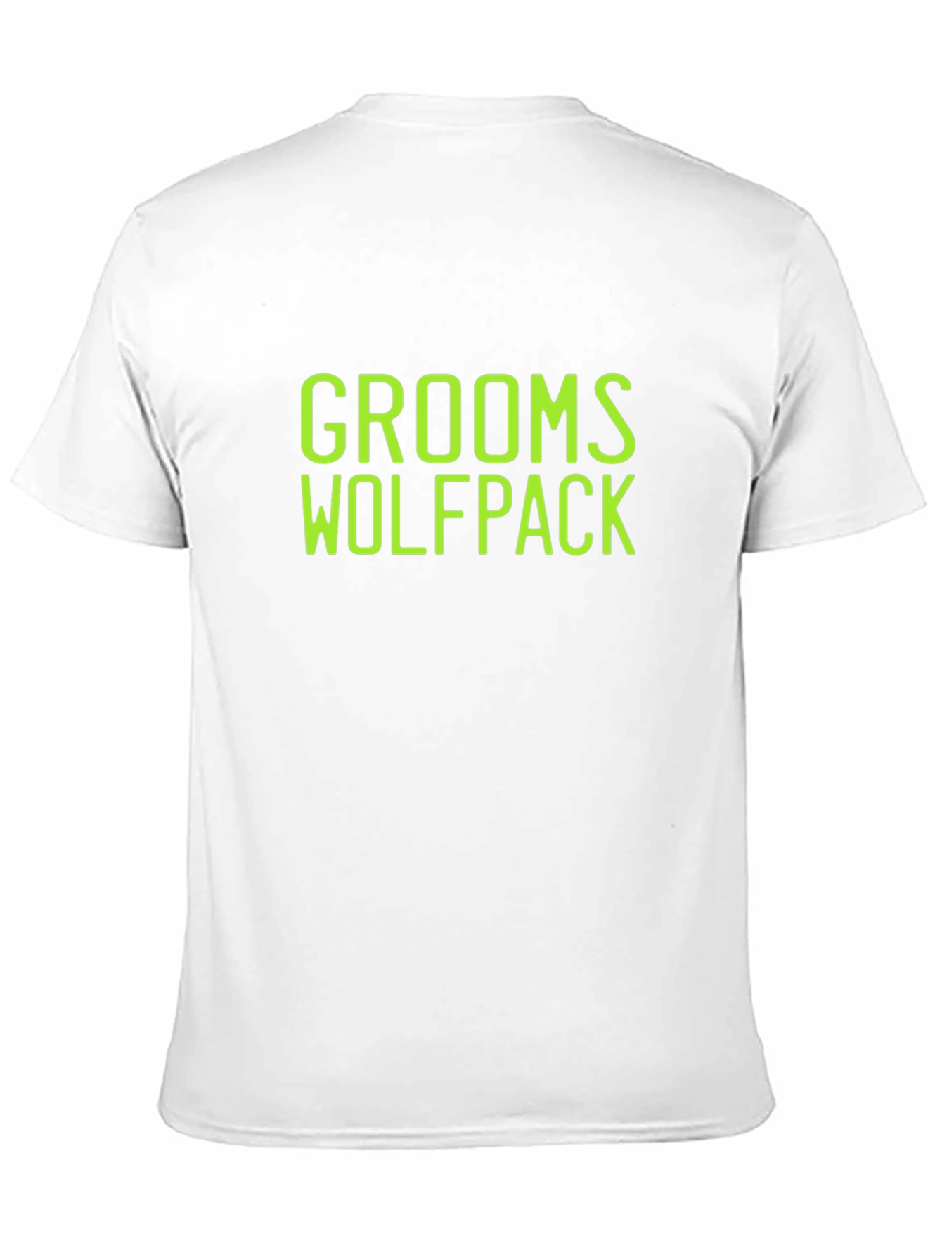 Grooms Wolfpack Black T-Shirt
