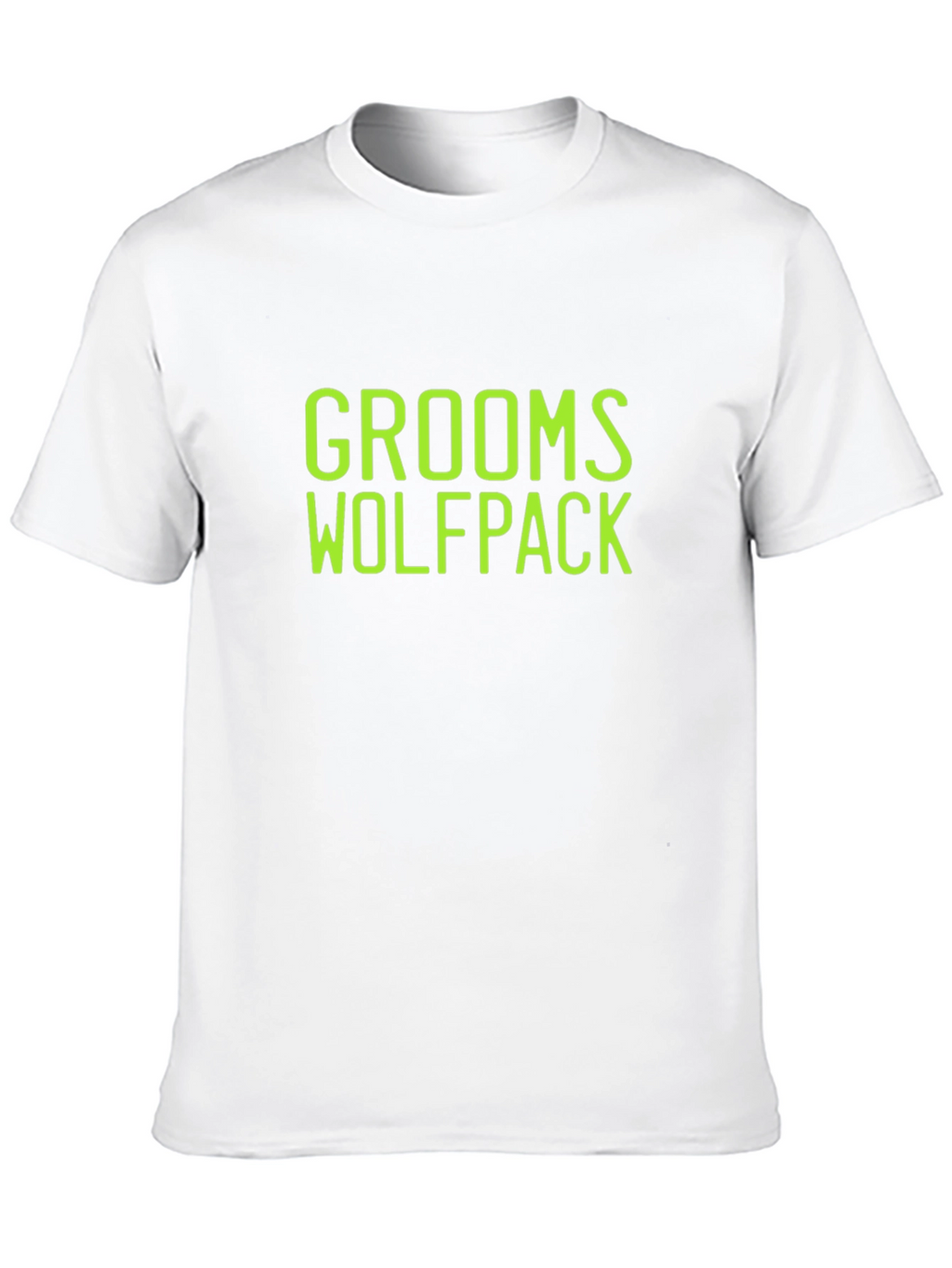 Grooms Wolfpack Black T-Shirt