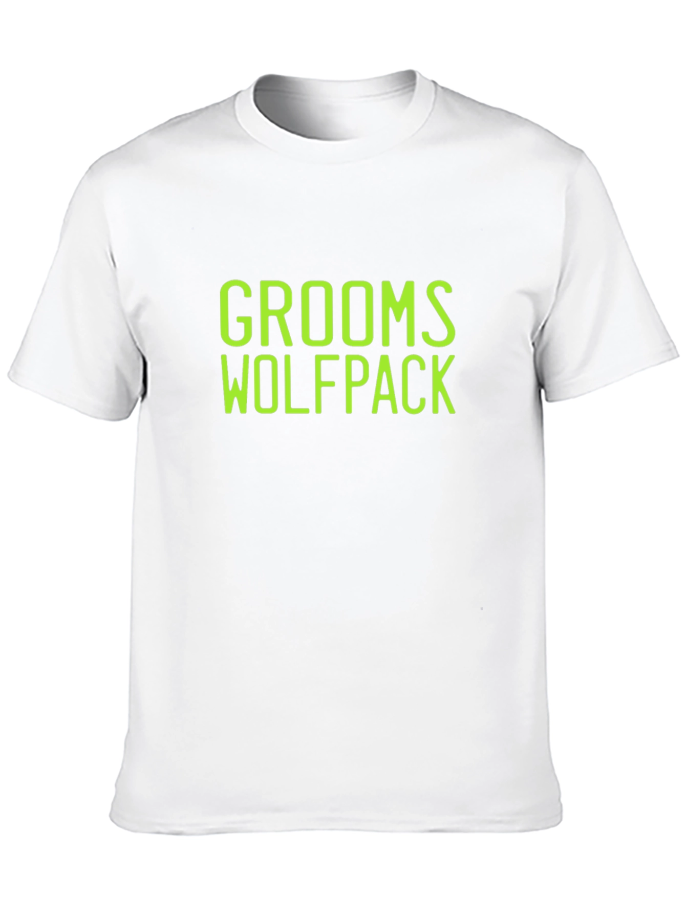 Grooms Wolfpack Black T-Shirt