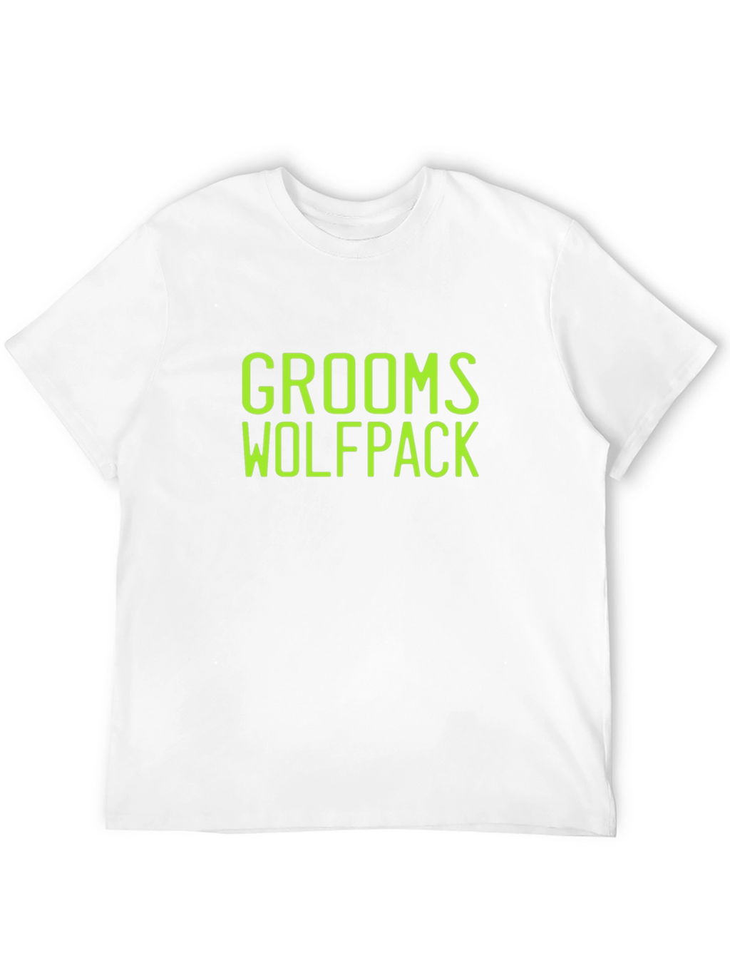 Grooms Wolfpack Black T-Shirt