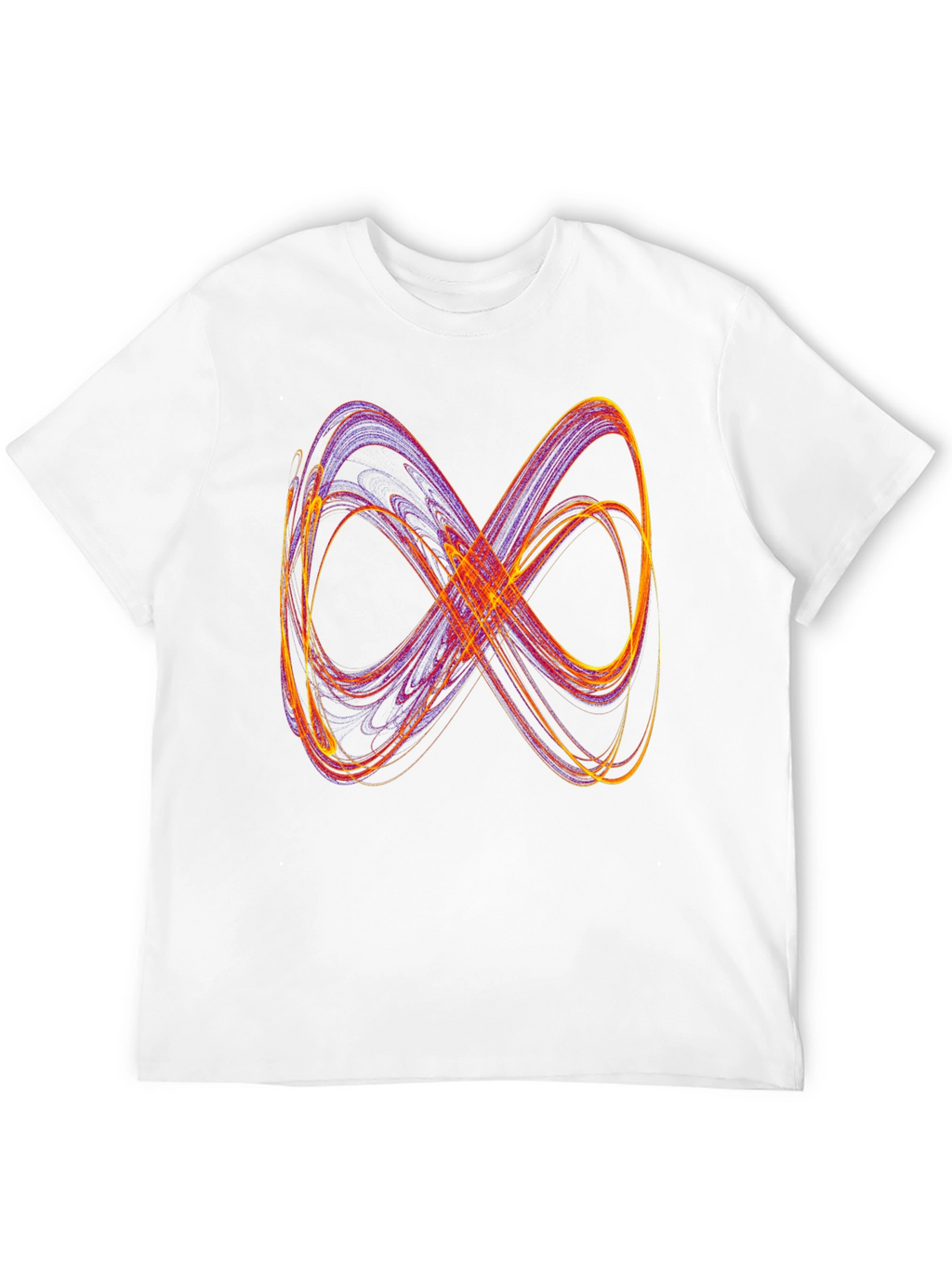 Infinity Symbol Graphic Tee - Soft Black T-Shirt