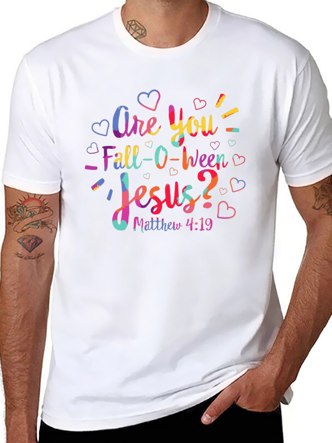 Fall-O-Ween Jesus Graphic Tee
