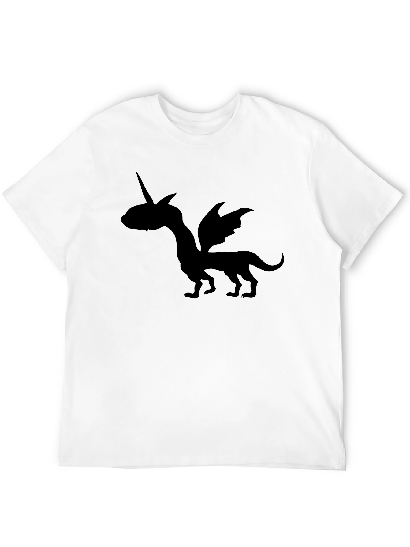 Dragon Unicorn Black T-Shirt