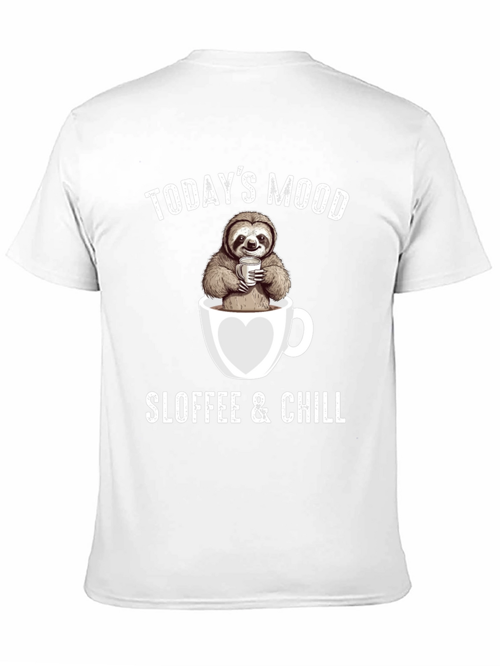 Sloffee & Chill Sloth Coffee Lover T-Shirt