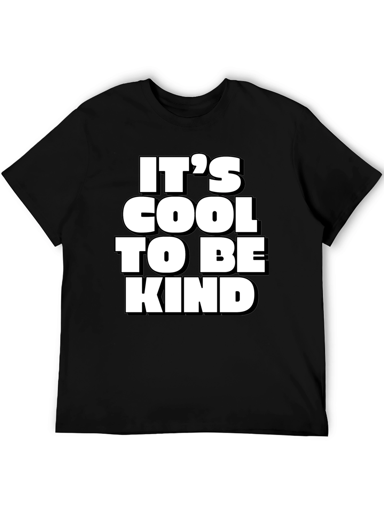 Its Cool to Be Kind Black T-Shirt