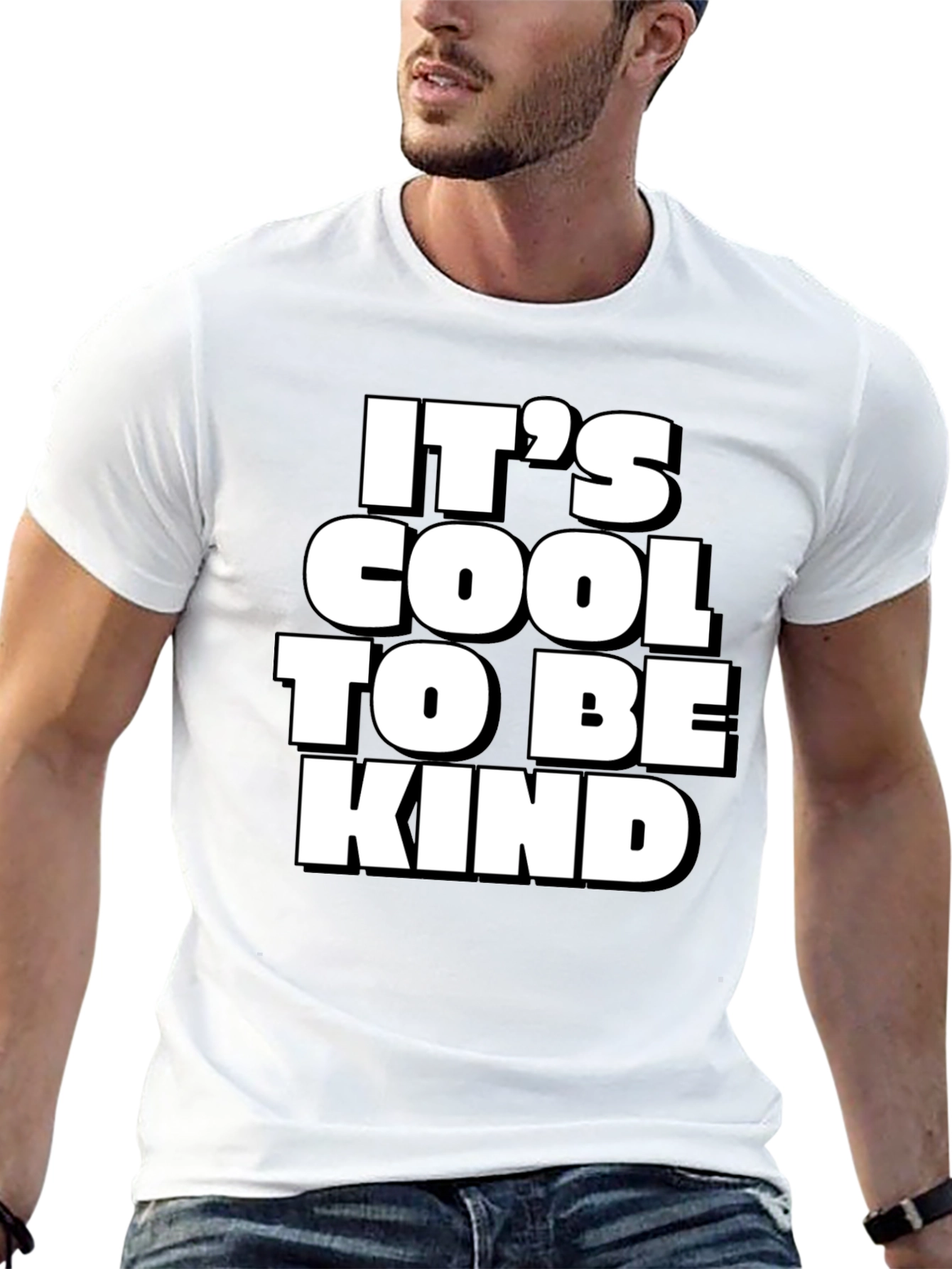 Its Cool to Be Kind Black T-Shirt